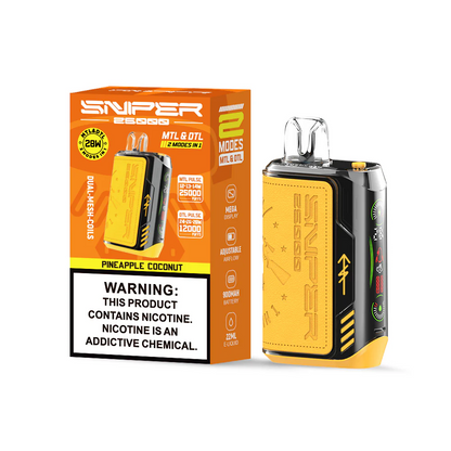Vapmod Sniper 25000 Puffs Wiederaufladbares Einweg Kit