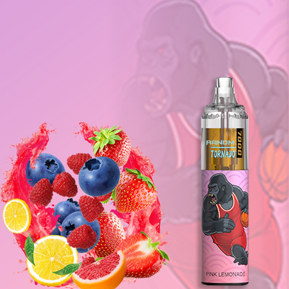 Fumot RandM Tornado 7000 Puffs Wiederaufladbares Einweg Disposable Kit 14ml (20mg) - 💥 Nehme 5 Zahle NUR 4! + Ab einem Einkauf von 100€ 2 Mystery Gratis💥