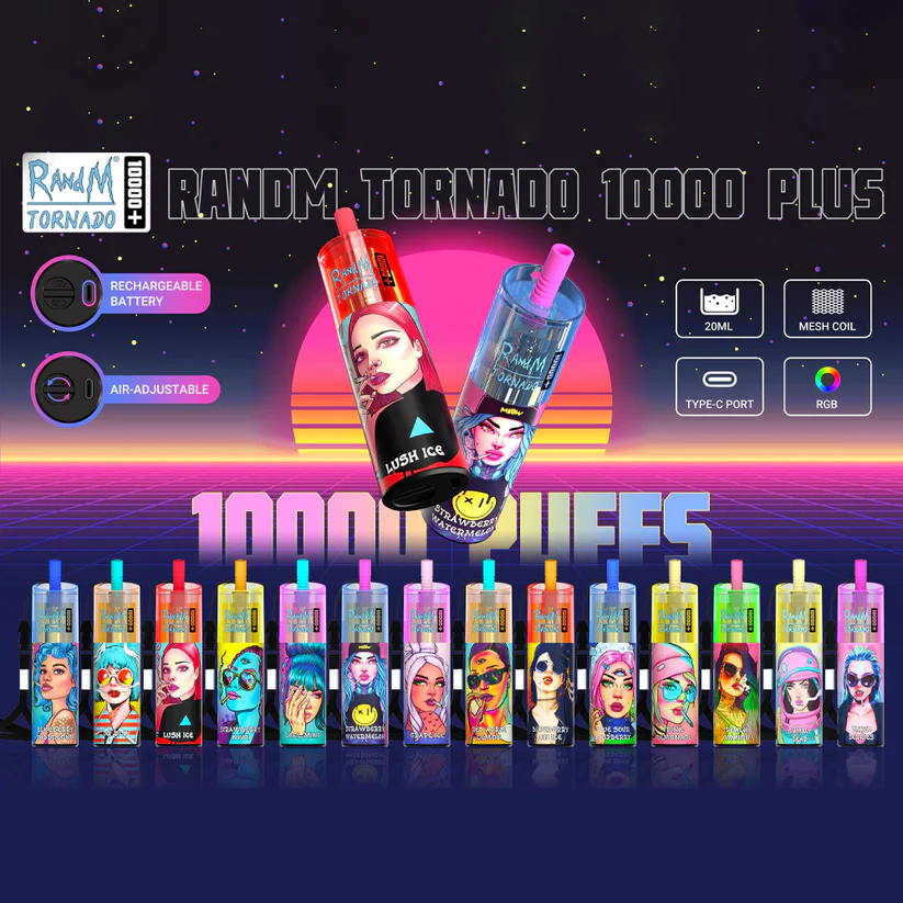 RandM Tornado 10000 Plus Rechargeable Disposable Kit 20ml