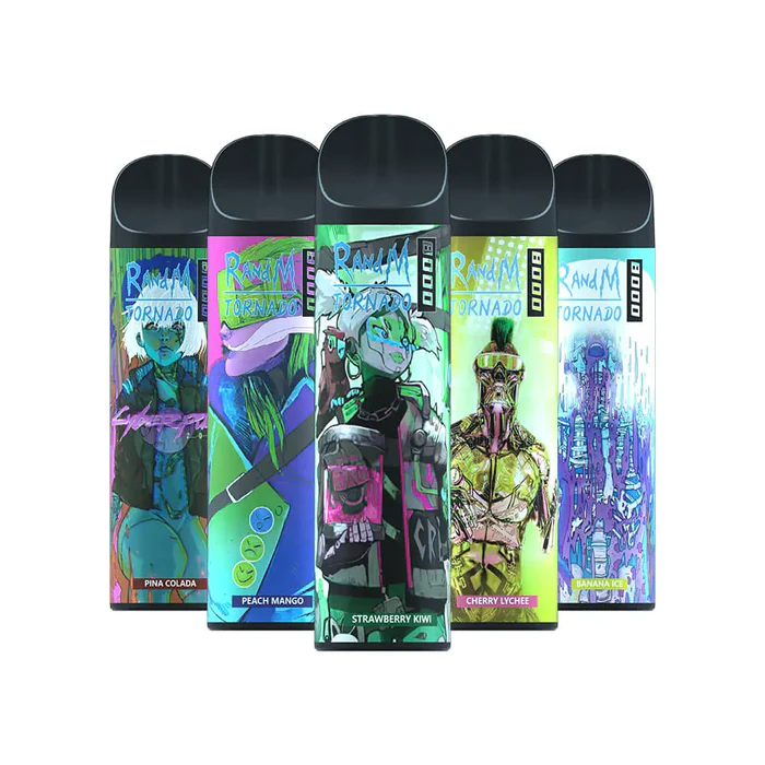 RandM Tornado 8000 Puffs Wiederaufladbares Einweg Kit