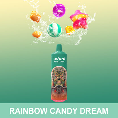 Woomi POKO 18000 Puffs Wiederaufladbares Einweg Kit 10 Stück/Packung