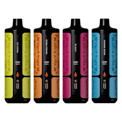 SMPO TRON35000 Shisha Wiederaufladbares Einweg Kit