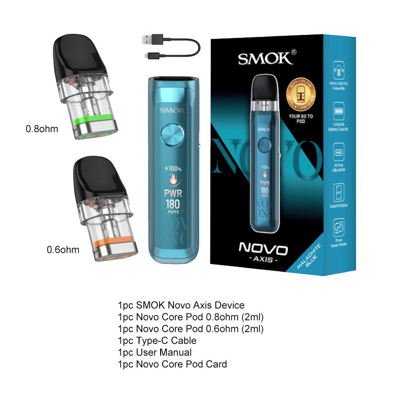 SMOK Novo Axis Pod Kit 1350mAh
