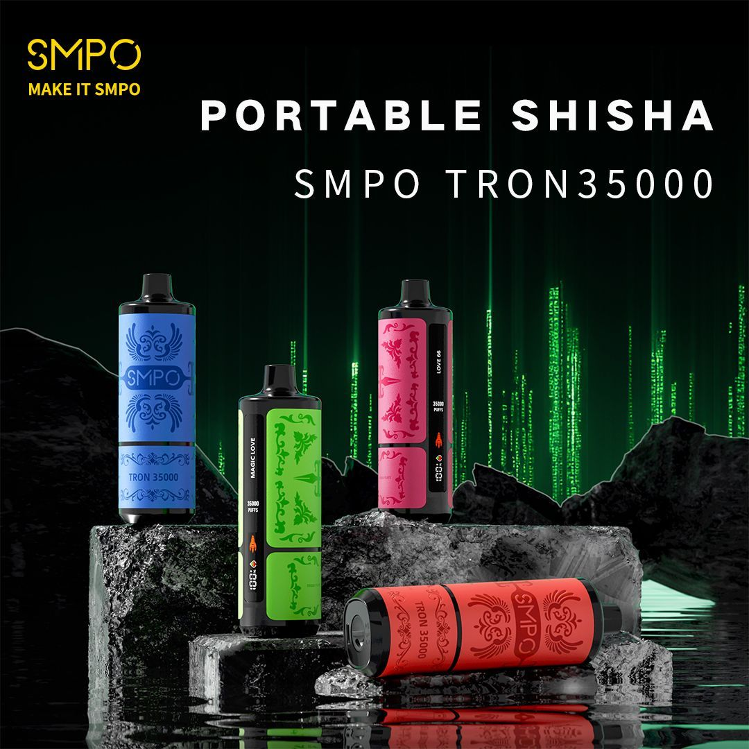 SMPO TRON35000 Shisha Wiederaufladbares Einweg Kit