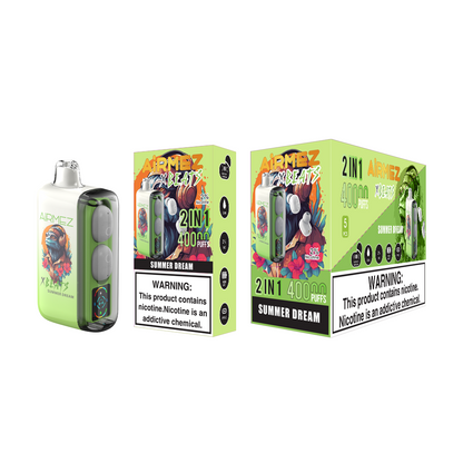 AiRMEZ Xbeats 50000 50K Puffs Einweg Kit mit TWS Earphones