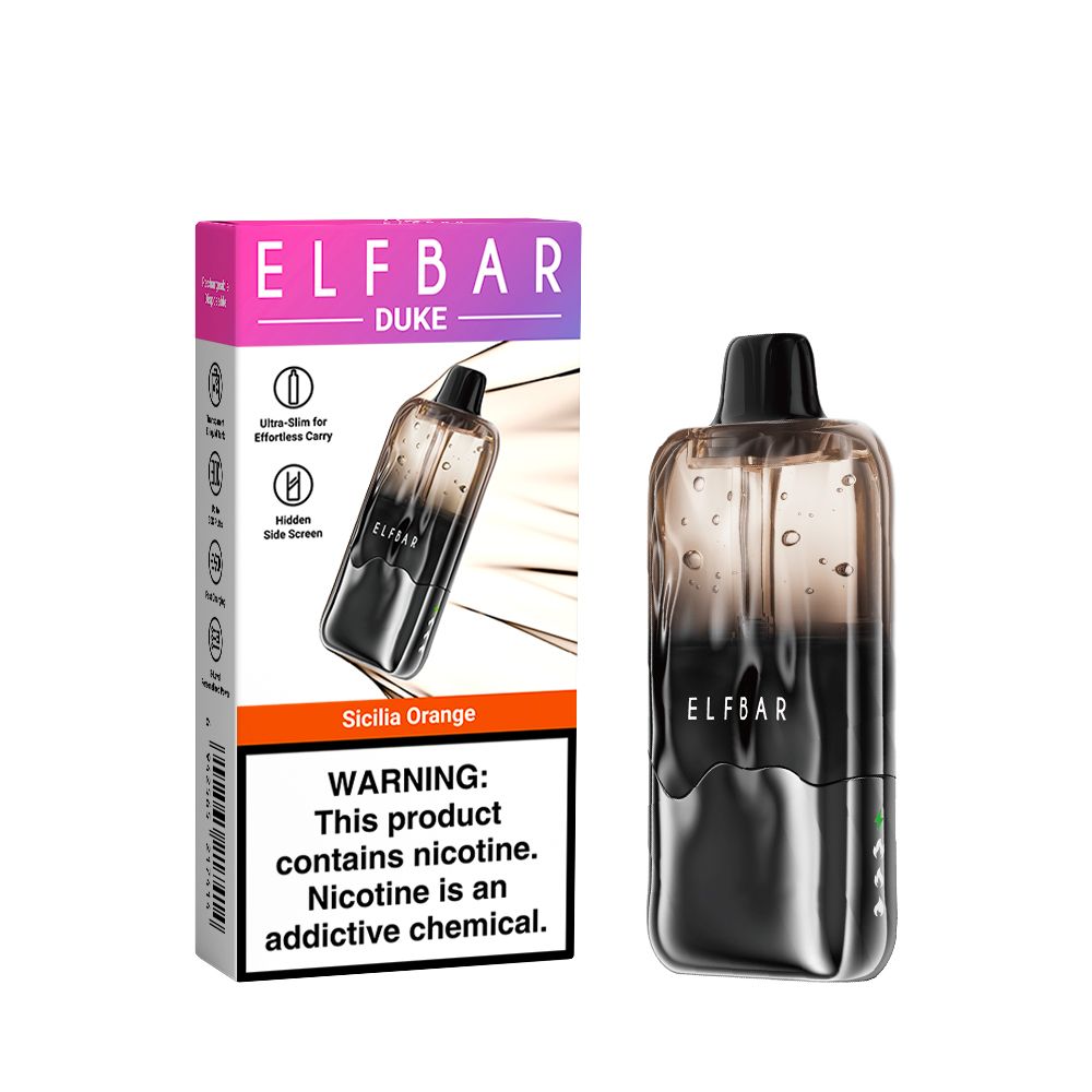 ELF BAR DUKE 30000 30K Puffs Einweg Kit - 💥 Nehme 5 Zahle NUR 4! + Ab einem Einkauf von 100€ 2 Mystery Gratis💥