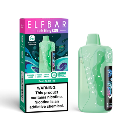 ELF BAR Lush King Pro 40000 40K Puffs Wiederaufladbares Einweg Kit - 💥 Nehme 5 Zahle NUR 4! + Ab einem Einkauf von 100€ 2 Mystery Gratis💥