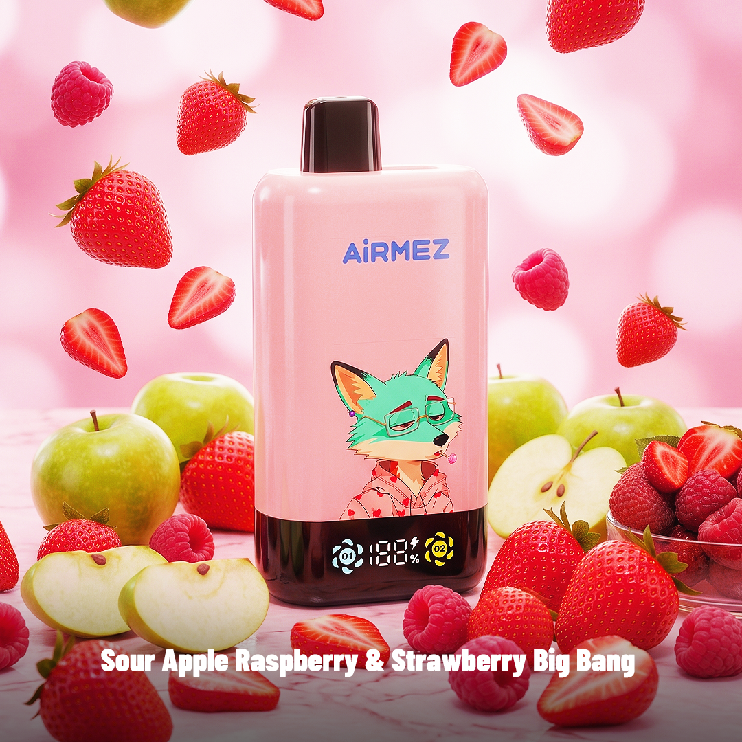 AiRMEZ Fox 2in1 Pro 80K 80000 Puffs Einweg Kit 30ml - 💥 Nehme 4 Zahle NUR 3! + Ab einem Einkauf von 120€ 2 Mystery Gratis💥