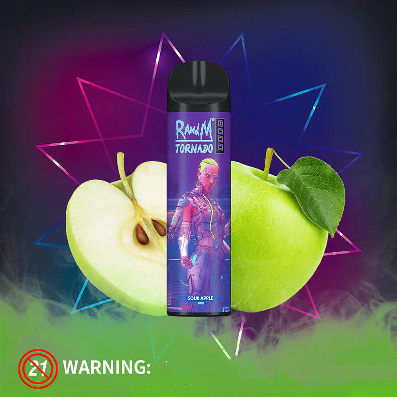 RandM Tornado 8000 Puffs Wiederaufladbares Einweg Kit