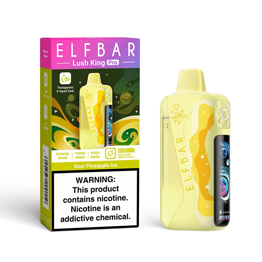 ELF BAR Lush King Pro 40000 40K Puffs Wiederaufladbares Einweg Kit - 💥 Nehme 5 Zahle NUR 4! + Ab einem Einkauf von 100€ 2 Mystery Gratis💥
