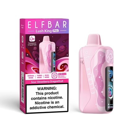 ELF BAR Lush King Pro 40000 40K Puffs Wiederaufladbares Einweg Kit - 💥 Nehme 5 Zahle NUR 4! + Ab einem Einkauf von 100€ 2 Mystery Gratis💥