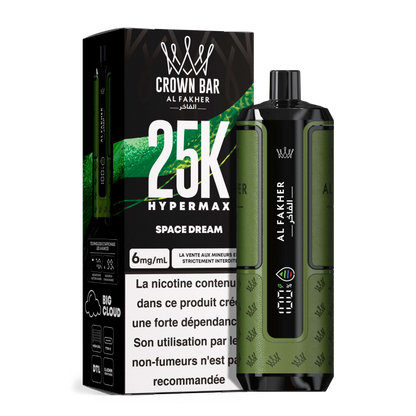 AL Fakher Crown Bar 25K Hypermax Einweg Kit (25000 Puffs) - 💥 Nehme 4 Zahle NUR 3! + Ab einem Einkauf von 100€ 2 Mystery Gratis💥