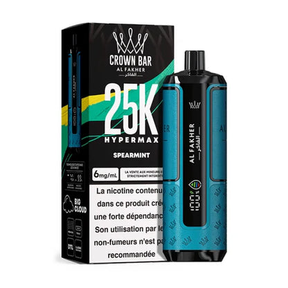 AL Fakher Crown Bar 25K Hypermax Einweg Kit (25000 Puffs) - 💥 Nehme 4 Zahle NUR 3! + Ab einem Einkauf von 100€ 2 Mystery Gratis💥