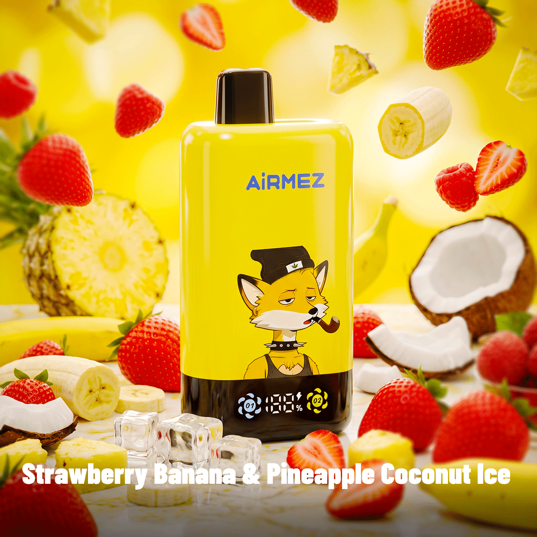 AiRMEZ Fox 2in1 Pro 80K 80000 Puffs Einweg Kit 30ml - 💥 Nehme 4 Zahle NUR 3! + Ab einem Einkauf von 120€ 2 Mystery Gratis💥