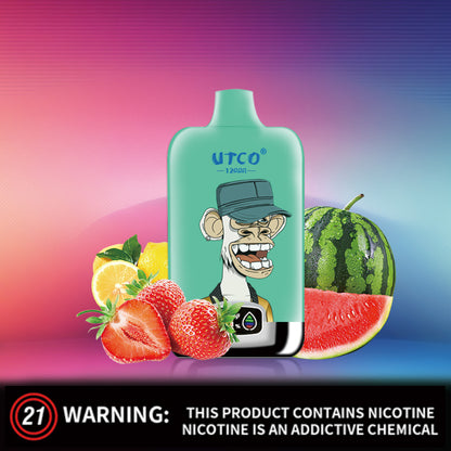 [Clearance Sale] UTCO DIGITAL BOX 12000 Puffs Einweg Disposable Kit (10 Stück/Packung)