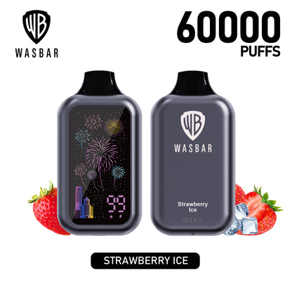WASBAR 60000 60K Puffs Wiederaufladbares Einweg Kit - 💥 Nehme 5 Zahle NUR 4! + Ab einem Einkauf von 100€ 2 Mystery Gratis💥