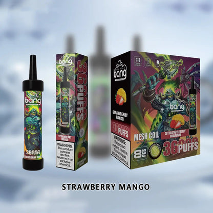Bang 36000 Puffs Wiederaufladbares DTL Einweg Kit - 📢EXKLUSIVES ANGEBOT - Nehme 4 Zahle NUR 3 an der Kasse!+Ab einem Einkauf von 100€ 2 Mystery Vapes Gratis📢