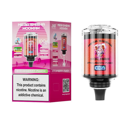 JNR Mega Shisha Hookah 100K Wiederaufladbares Einweg Kit 60ml - 💥 Nehme 4 Zahle NUR 3! + Ab einem Einkauf von 100€ 2 Mystery Gratis💥