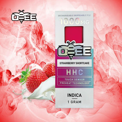 OBEE HHC wiederaufladbare Einweg Vapes 1000mg 95% - 📢EXKLUSIVES ANGEBOT - Nehme 4 Zahle NUR 3 an der Kasse!+Ab einem Einkauf von 100€ 1 Mystery Vapes Gratis📢