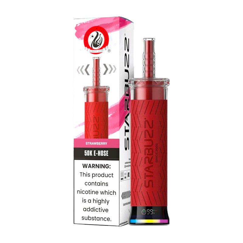 Starbuzz 50K E-Hose Einweg Kit 40ml (50000 Puffs) - 💥 Nehme 4 Zahle NUR 3! + Ab einem Einkauf von 100€ 2 Mystery Gratis💥