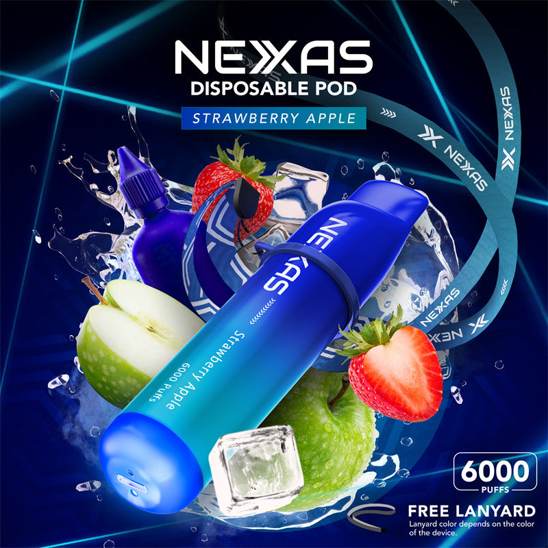 [Clearance Sale] Nexas 6000 Puffs Einweg Kit 600mAh 12ml