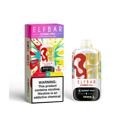 ELF Bar Combo Pro 30000 Einweg Kit- 💥 Nehme 5 Zahle NUR 4! + Ab einem Einkauf von 100€ 2 Mystery Gratis💥
