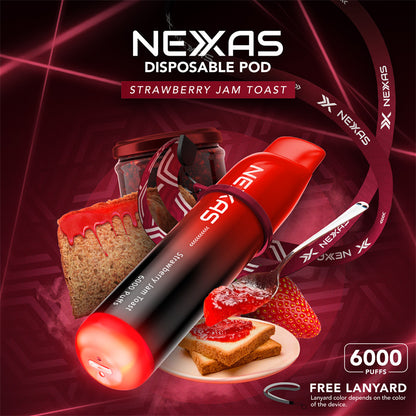 [Clearance Sale] Nexas 6000 Puffs Einweg Kit 600mAh 12ml