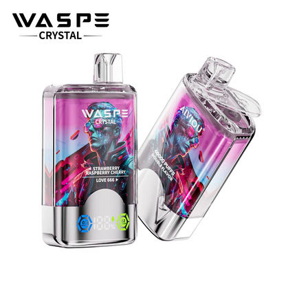 WASPE Crystal 40000 Puffs 40K Einweg Kit (Double Flavor)
