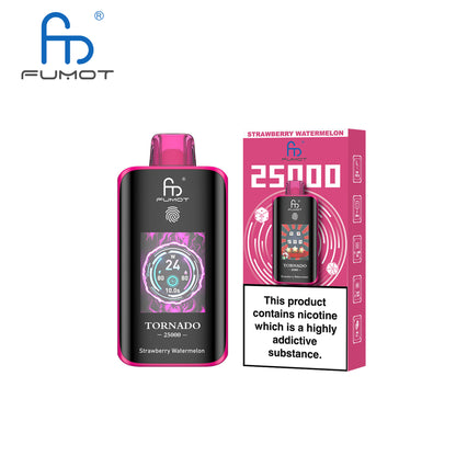 [Clearance Sale] Fumot Randm Tornado 25000 25K Puffs Wiederaufladbares Einweg Kit (Touch Switch) - 💥 Nehme 4 Zahle NUR 3! + Ab einem Einkauf von 120€ 2 Mystery Gratis💥