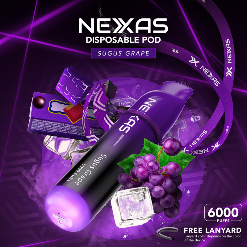 [Clearance Sale] Nexas 6000 Puffs Einweg Kit 600mAh 12ml