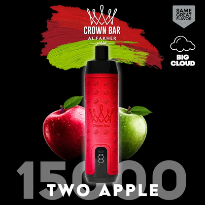 AL Fakher Crown Bar 15000 Pro Einweg Kit