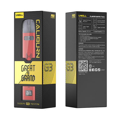 Uwell Caliburn G3 Pod Kit 900mAh 2,5ml