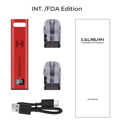 Uwell Caliburn G3 Pod Kit 900mAh 2,5ml