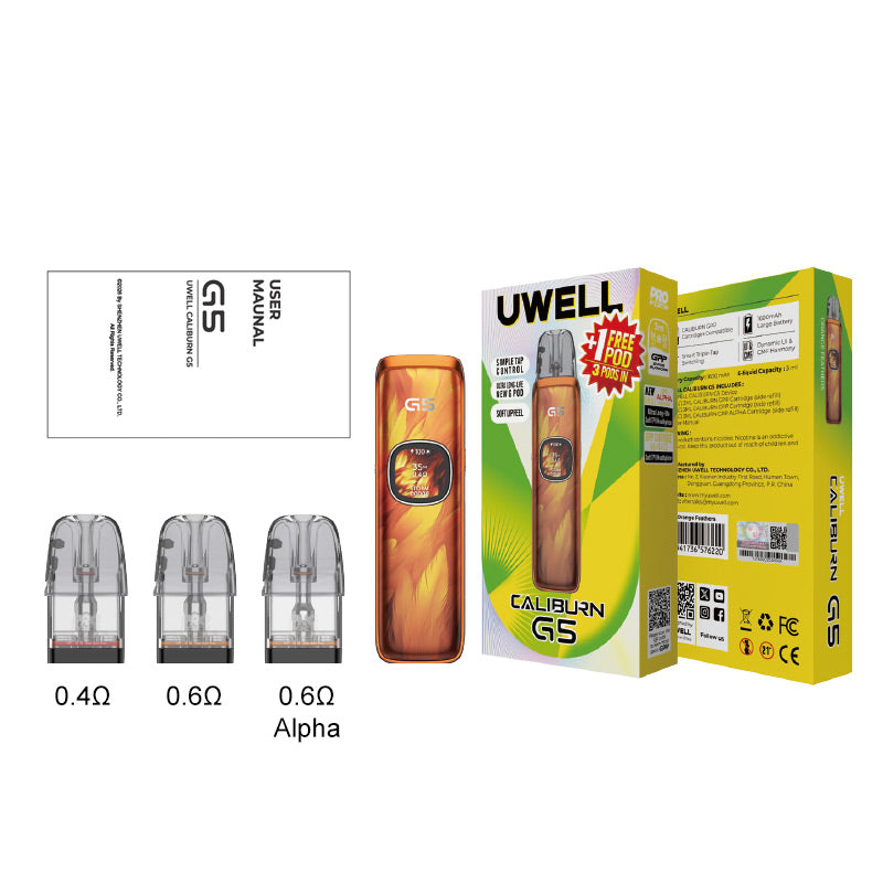 Uwell Caliburn G5 Pod Kit 35W