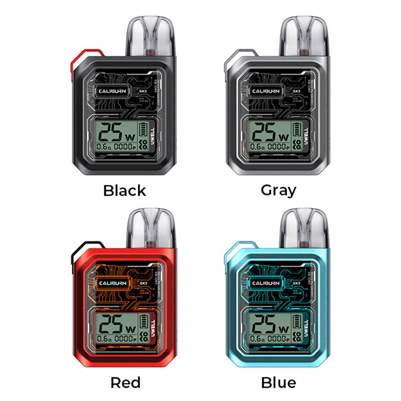 Uwell Caliburn GK3 Pod Kit 900mAh 2,5ml