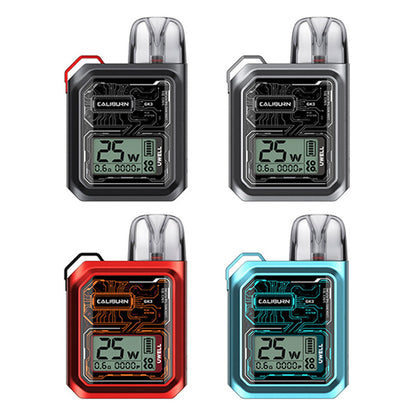Uwell Caliburn GK3 Pod Kit 900mAh 2,5ml