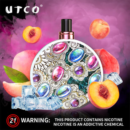 UTCO Perfume Bottle 6000 Einweg E-Zigarette Disposable Kit Wiederaufladbar