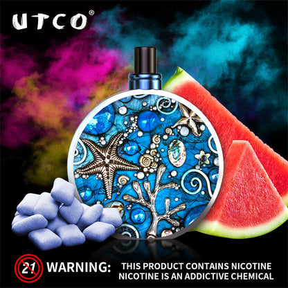UTCO Perfume Bottle 6000 Einweg E-Zigarette Disposable Kit Wiederaufladbar