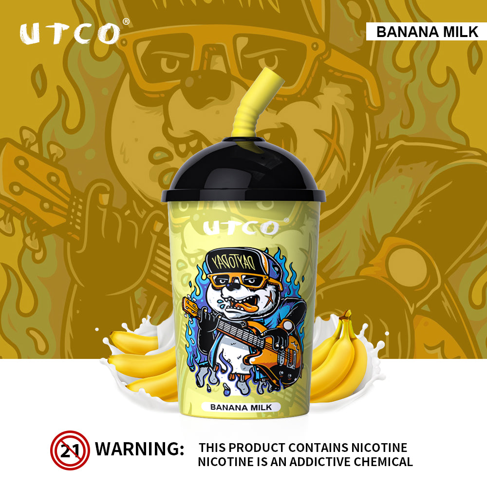 UTCO Puff Panda 8000 Einweg E-Zigarette Disposable Kit wiederaufladbar