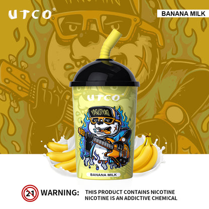 UTCO Puff Panda 8000 Einweg E-Zigarette Disposable Kit wiederaufladbar