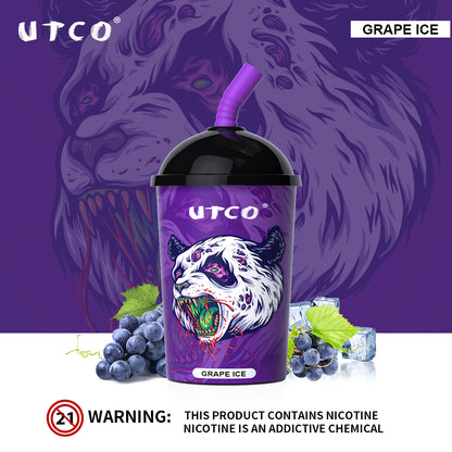UTCO Puff Panda 8000 Einweg E-Zigarette Disposable Kit wiederaufladbar