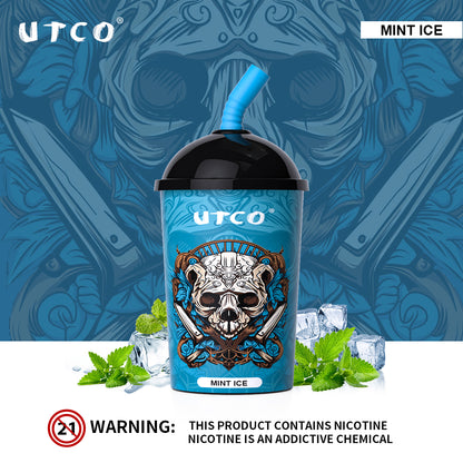 UTCO Puff Panda 8000 Einweg E-Zigarette Disposable Kit wiederaufladbar