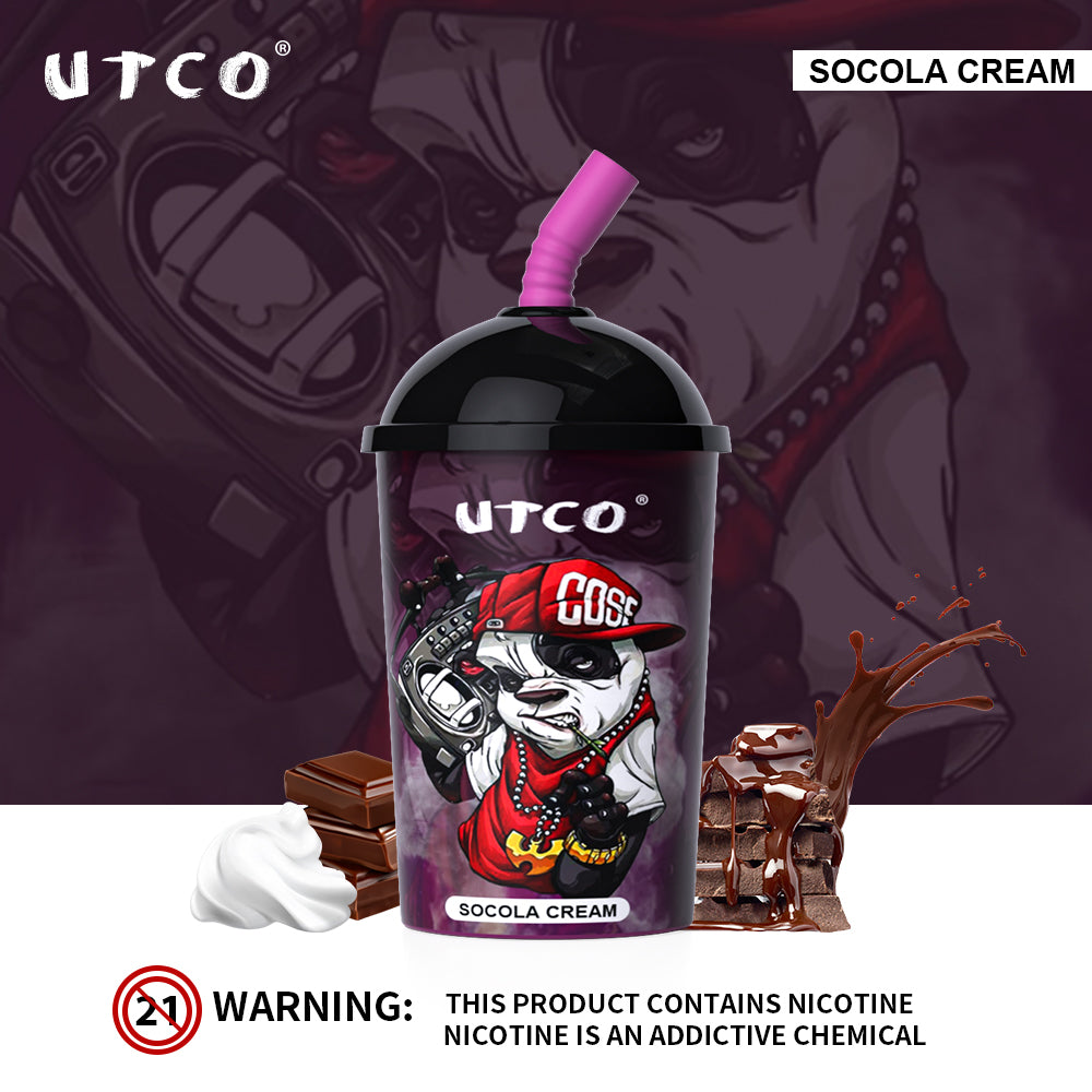 UTCO Puff Panda 8000 Einweg E-Zigarette Disposable Kit wiederaufladbar