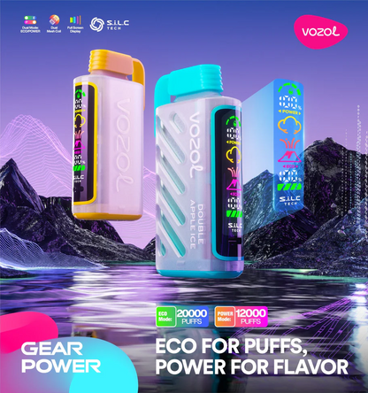 [Clearance Sale] VOZOL Gear Power 20000 Wiederaufladbares Einweg Kit (LED-Anzeige) - 💥 Nehme 4 Zahle NUR 3! + Ab einem Einkauf von 100€ 2 Mystery Gratis💥