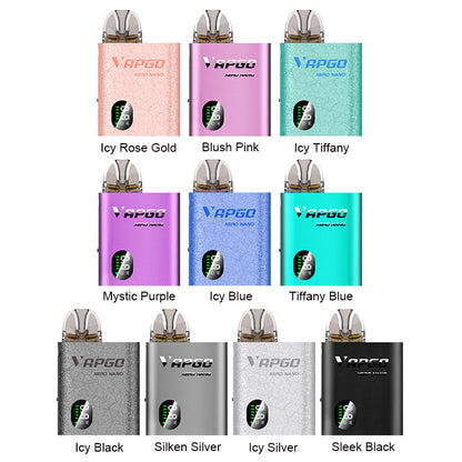 VAPGO XERO Nano Pod Kit 800mAh 2ml