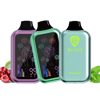WASBAR 60000 60K Puffs Wiederaufladbares Einweg Kit - 💥 Nehme 5 Zahle NUR 4! + Ab einem Einkauf von 100€ 2 Mystery Gratis💥