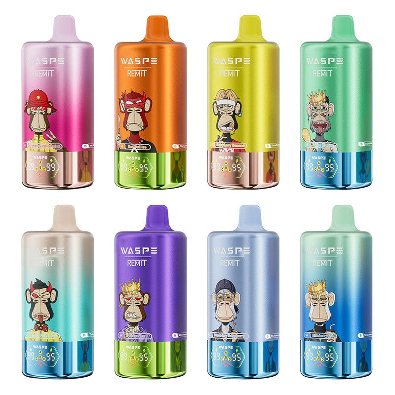 WASPE Aiviou 100K 100000 Puffs 4in1 Wiederaufladbares Einweg Kit - 💥 Nehme 5 Zahle NUR 4! + Ab einem Einkauf von 100€ 2 Mystery Gratis💥