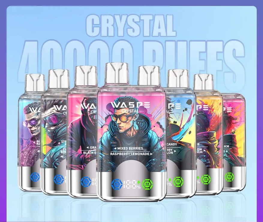 WASPE Crystal 40000 Puffs 40K Einweg Kit (Double Flavor)