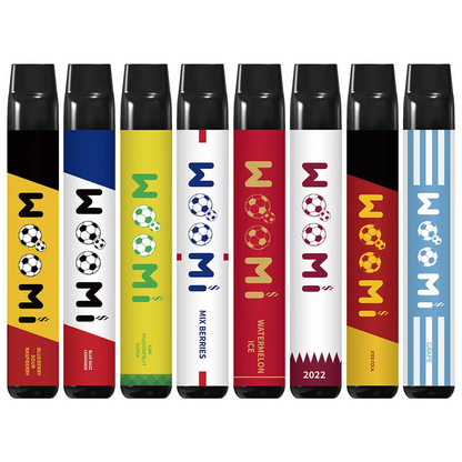 WOOMI GOAL 2500 Puffs Disposable Einweg Vape Kit 850mAh