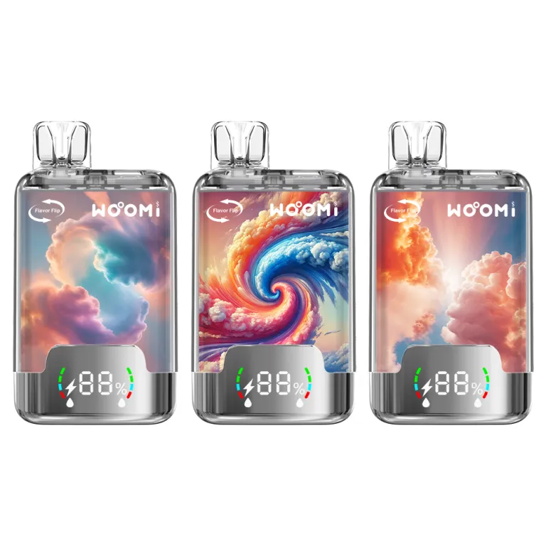 Woomi Twin 20000 Puffs Dual Tank Power Einstellbare Einweg Vape 5 Stück/Packung